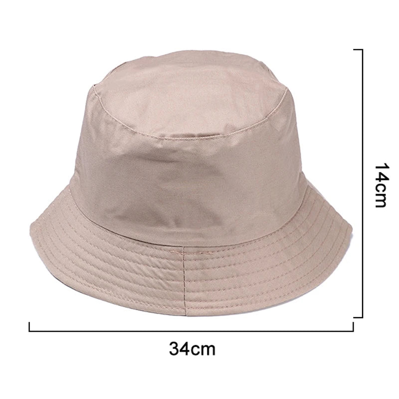 Foldable Bucket Hat Unisex Women Outdoor Sunscreen Hat