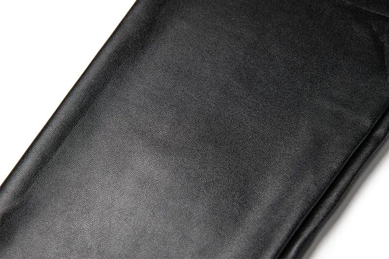 High Waist Faux Leather Leggings Women Thick Non See-through PU Leggings