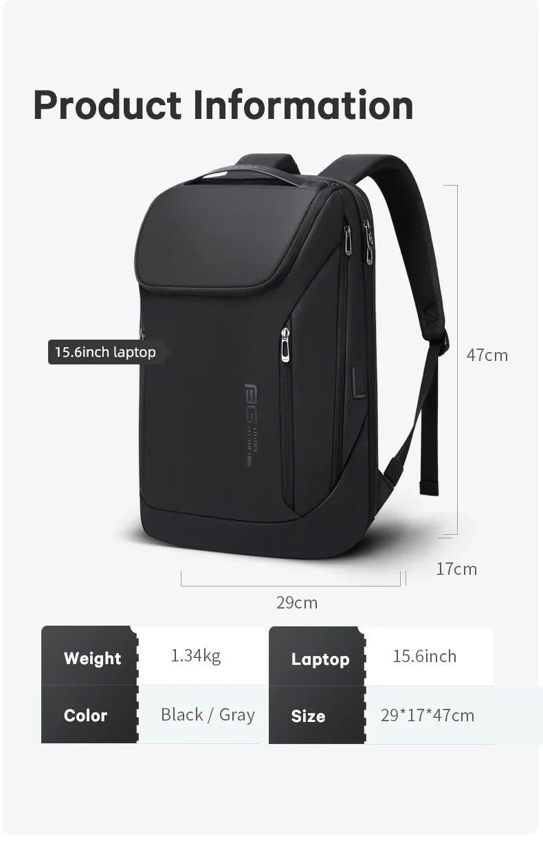 BANGE USB Charging Waterproof Laptop Backpack 17 Computer Bag Travel Business Hiking Backpacks School Back Pack Mochila For Men