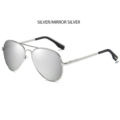 Sunglasses Men Luxury Metal Black Aviation Sun Glasses Male