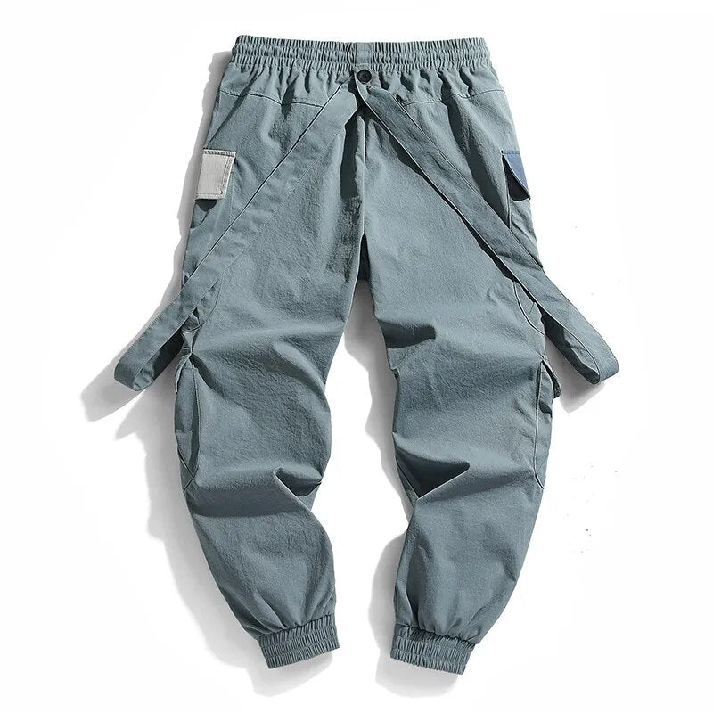 Leisure Sports Trousers Men Hip Hop Streetwear Beam Foot Cargo Pants Fashion
