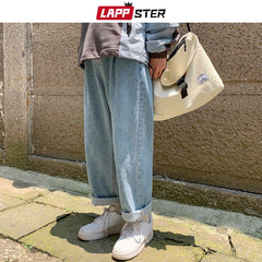 Men Baggy Oversized Jeans Pants Denim 2023 Mens Hip Hop Harem Pants