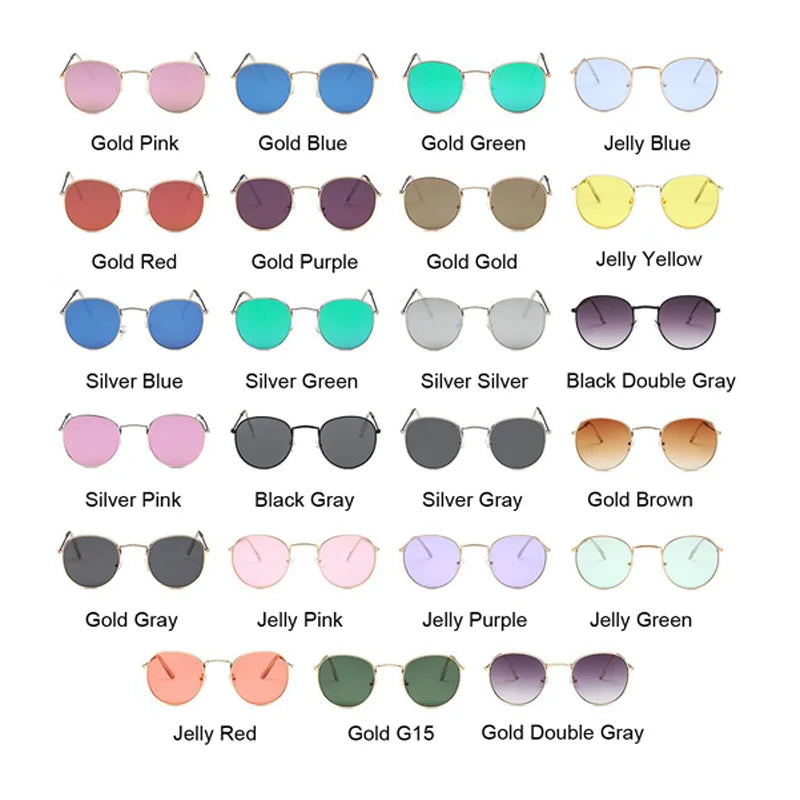 Sunglasses Man Vintage Small Frame Driving Sun Glasses Brand Designer
