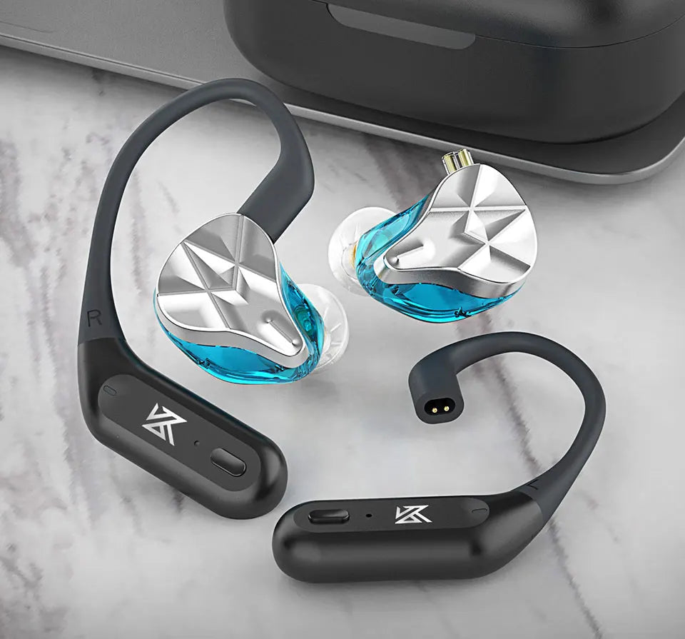 KZ AZ09 PRO Bluetooth 5.2 Cable Upgrade Wireless Ear Hook Earphone Cable With Charging Case For KZ ZAS ZAX ZSX AST ZS10 EDX PRO