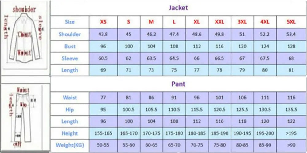 Tuxedo for Mens: Men Suits With Pant Terno Masculino Slim Fit Smoking Formal Tuxedo