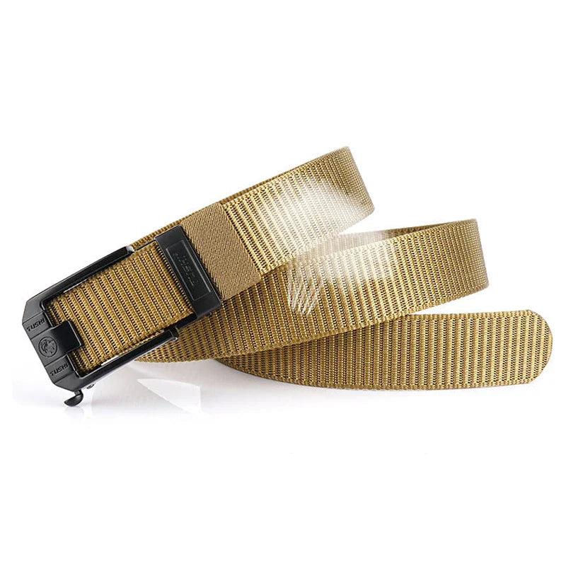 MEDYLA Tactical Belt Nylon Military Army belt Outdoor Metal Buckle Police Heavy Duty men's Training Hunting Belt