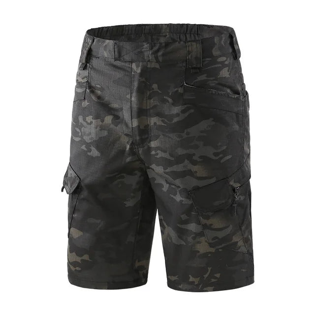 Shorts Men Urban Military Waterproof Cargo Tactical Shorts Male Outdoor Camo