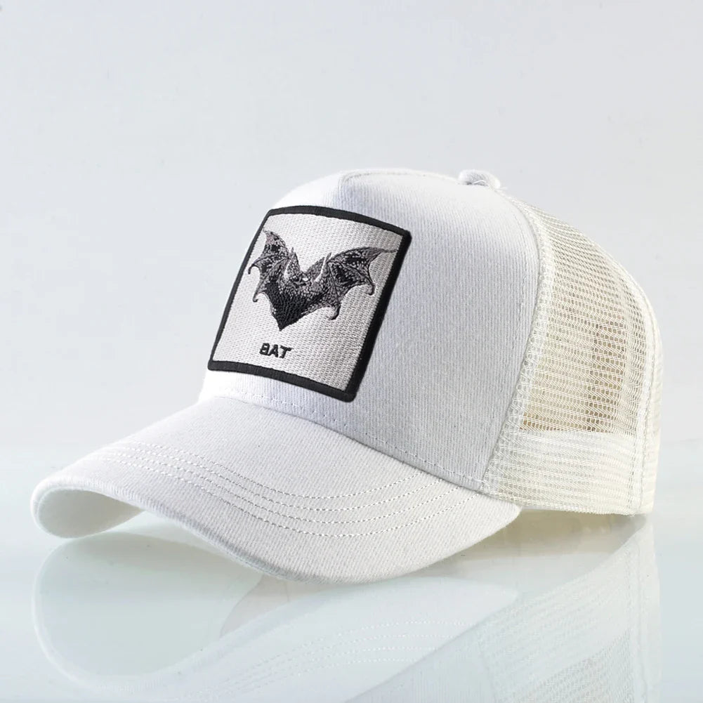 Baseball Cap With Bat Embroidery Four Seasons Snapback Trucker Caps Men Women Fashion Hip Hop Baseball Hat Outdoor Visor Caps