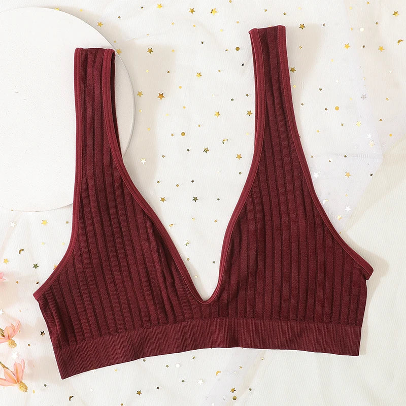 Bras For Women Bralette Sexy Lingerie Female Low Back Sleep Underwear