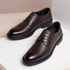 GOLDEN CAMEL Luxury Men's Shoes Genuine Leather Dress Shoes Breathable