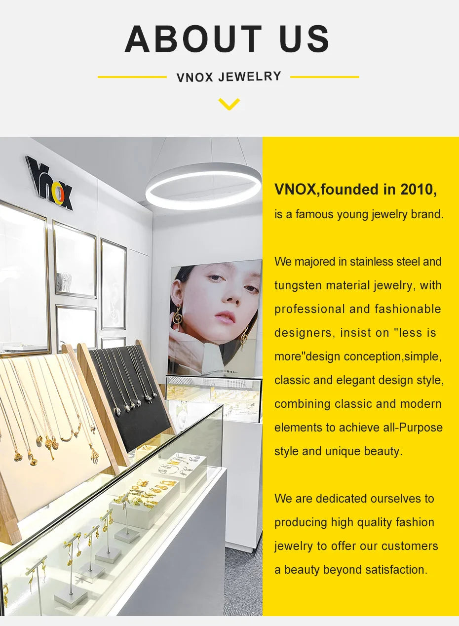 Vnox Women Locket Necklaces, Openable Heart Pendants, Stainless Steel Shell Photo Frame Necklace