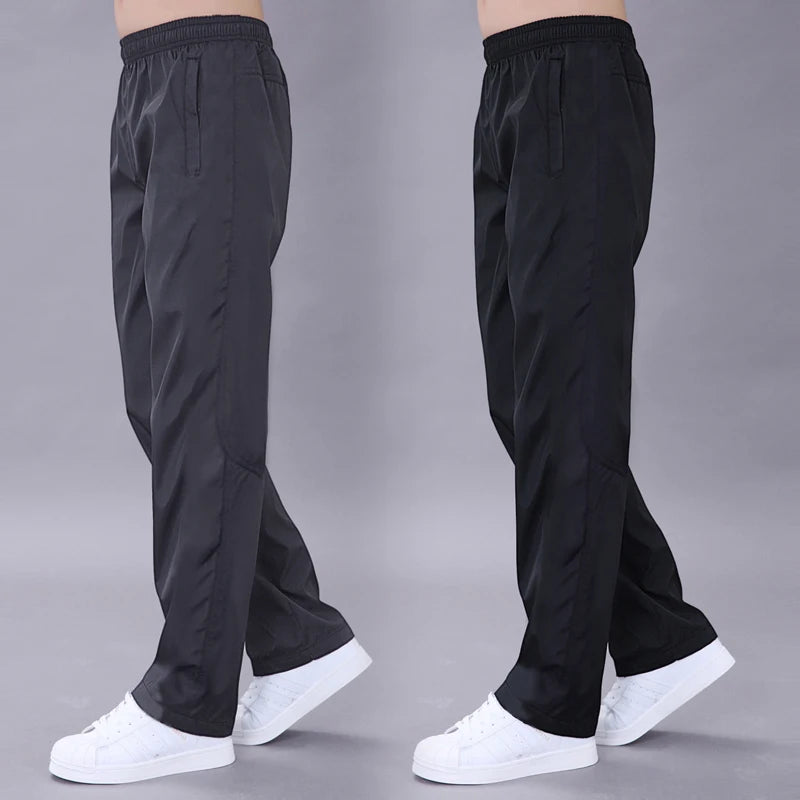 Men's Pants Sweatpant Quick Dry Breathable Pants Spring Sports Trouser Elastic