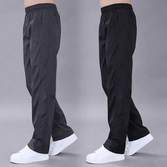 Men's Pants Sweatpant Quick Dry Breathable Pants Spring Sports Trouser Elastic