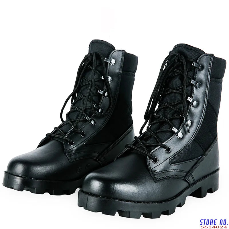 Tactical Boots Men Breathable Camouflage Army Desert Safety Shoes