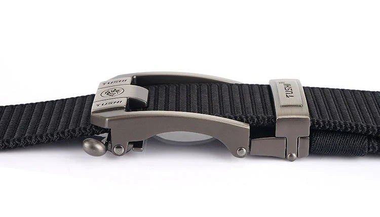 MEDYLA Tactical Belt Nylon Military Army belt Outdoor Metal Buckle Police Heavy Duty men's Training Hunting Belt