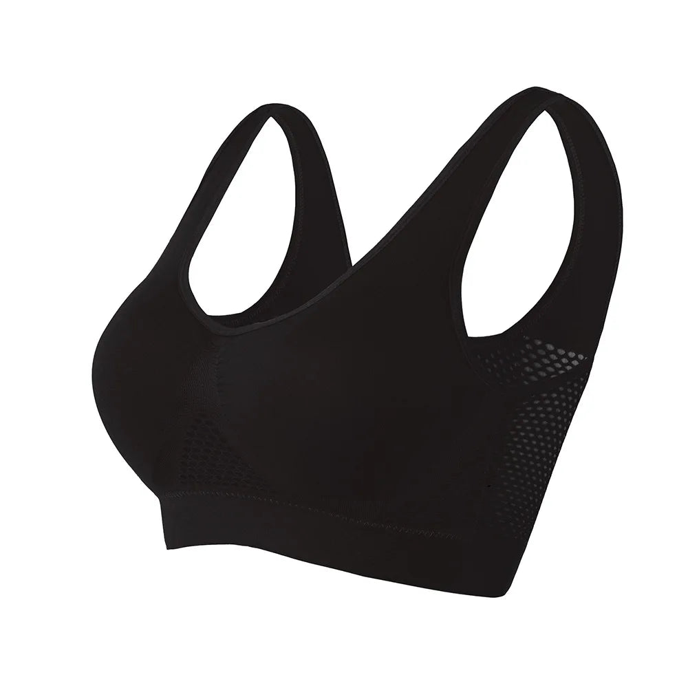 Women Sport Bra Fitness Yoga Running Vest Underwear Padded Crop Tops
