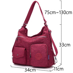 Handbags Women Bags Designer Waterproof Nylon Cloth Crossbody Bags for Women