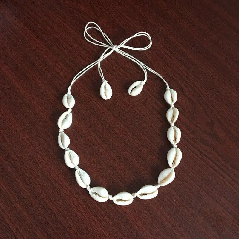 Boho Beach Bohemian Shell Choker Necklaces For Women Girls Summer Fashion