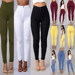 Boyfriend Jeans Oversize Pants For Women Skinny Slim Fit 2022 Autumn Mom High Waist