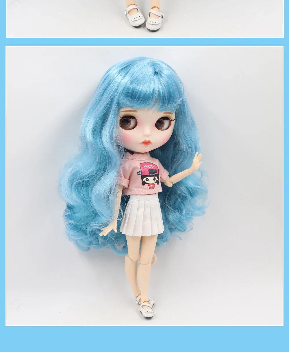 ICY DBS Blyth Doll 1/6 bjd joint body doll combination including dress shoes on sale 30cm anime toy