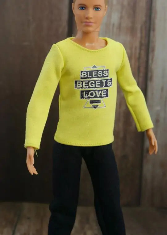 Quality 1/6 Doll Clothing Casual Wear Handmade Clothes Outfit For 29CM Ken Prince Doll Accessories DIY Doll Suits Coat Decors