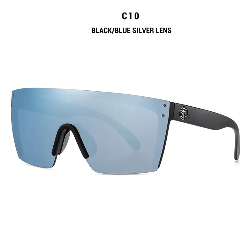 Sunglasses square Conjoined lens Women men Gradient lens sun glasses