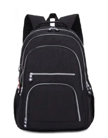 TEGAOTE Aesthetic School Backpacks for Teenagers Girl 2024 Nylon Waterproof Travel BackPack Purse Women Laptop Bagpack Mochila