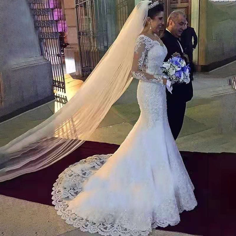 White Bridesmaid Dresses: Wedding Dresses Lace Wedding Bride Dress