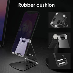 Phone Holder Stand for iPhone 12 11 Pro Max Xiaomi mi 10 Metal Phone Holder Foldable