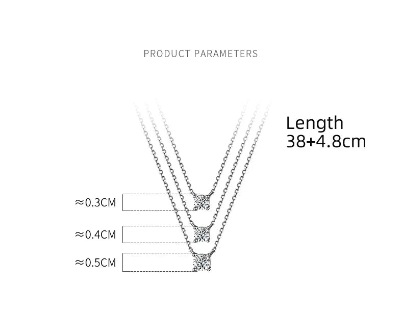 La Monada 38+4.8cm Silver Necklace For Women Fine Silver 925 Jewelry Fashion Neck Minimalist Pendants 925 Silver Chains Woman