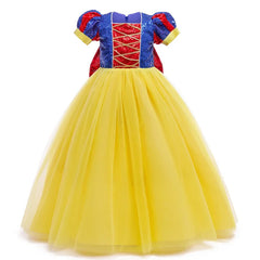 Children Girl Snow White Dress Princess Costume Kids Baby Birthday Halloween Party