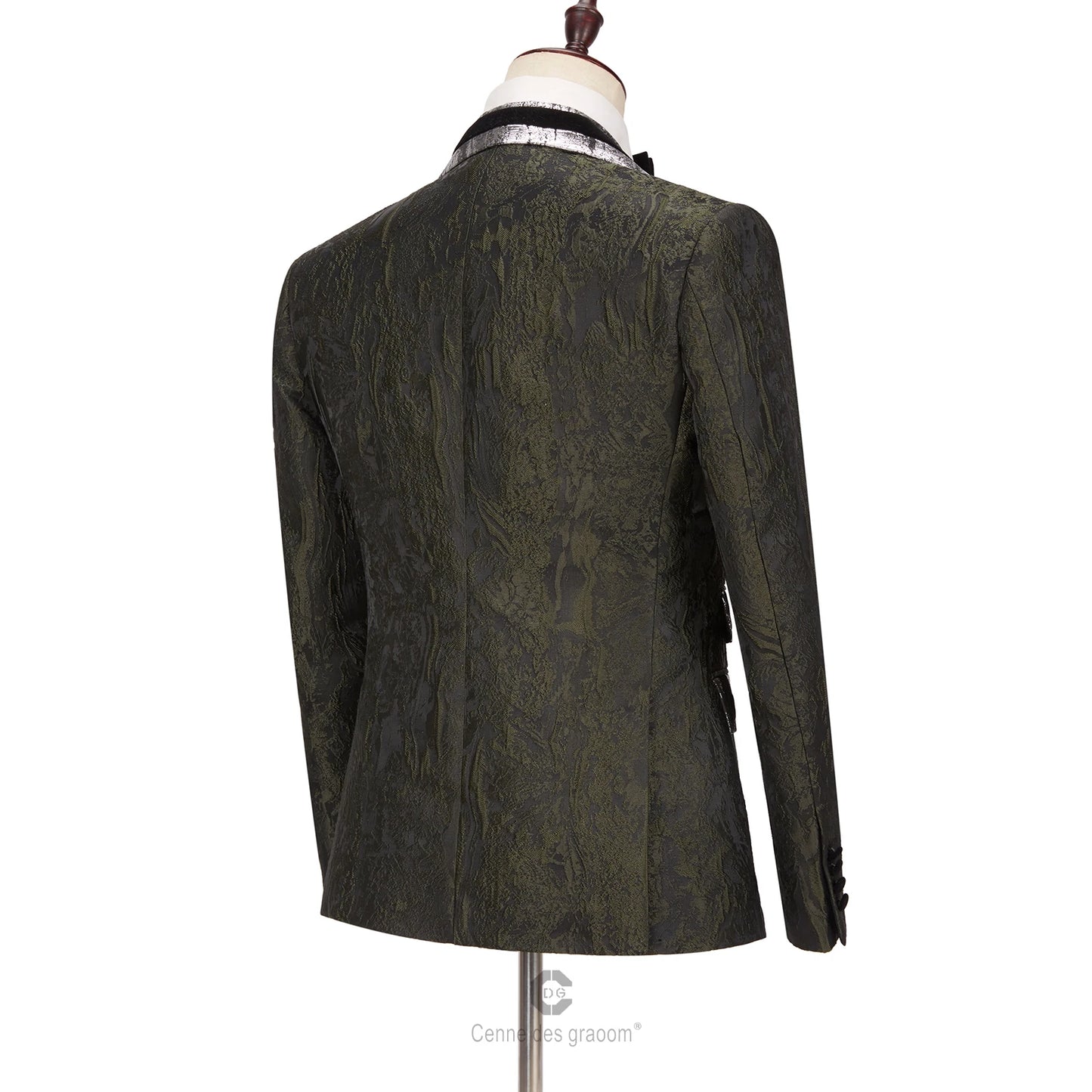 Tuxedo for Mens: Men Suit Tailor-Made Tuxedo Two Pieces Double Breasted Shawl