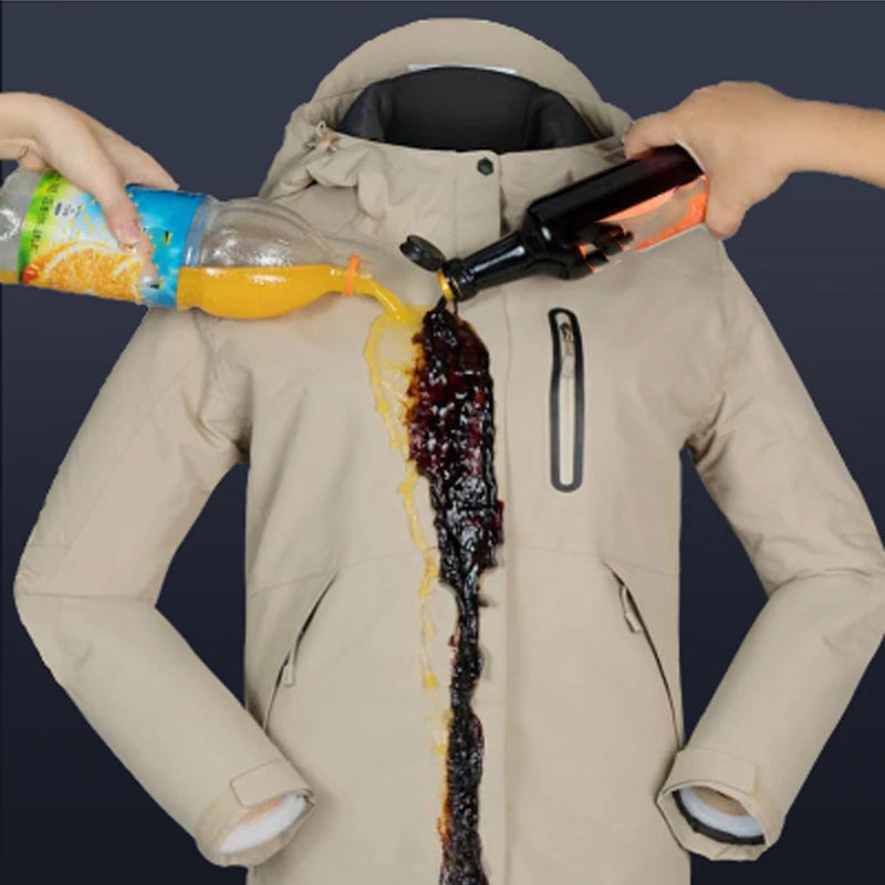 USB Heated Jacket Men Women Waterproof Jacket Down Cotton Hiking Coat
