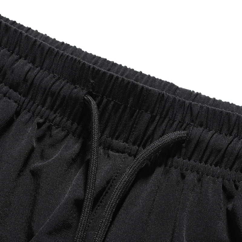 Korean Ice Silk Men'S Summer Thin Fashion Brand Loose And Versatile Quick Dry
