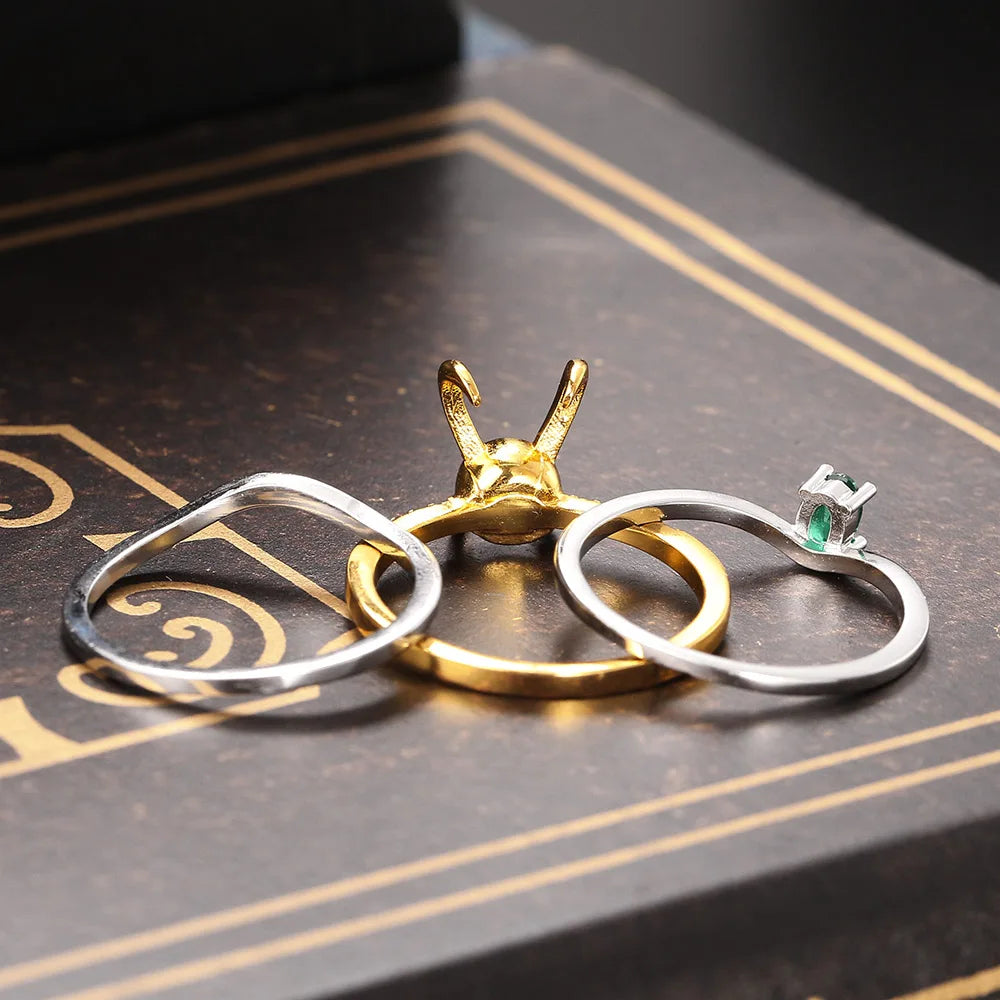 Loki Ring Thor Loki Horns Helmet Matching Paired Rings Set For Women