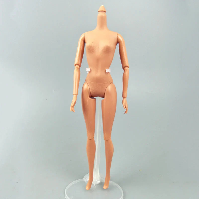 30cm African Doll's Body 5/11/13/20 Joints Body Dark Skin Children's Pretty Girl Toy