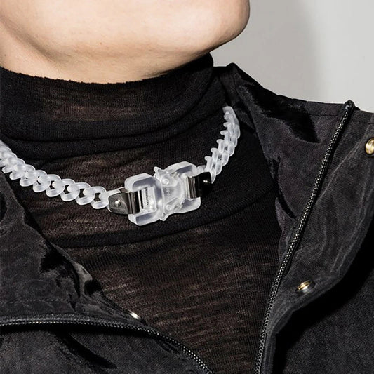 EDY 21SS Hip Hop Punk  PVC Letter Logo Buckle Bracelet For Men Women Girls Jewelry