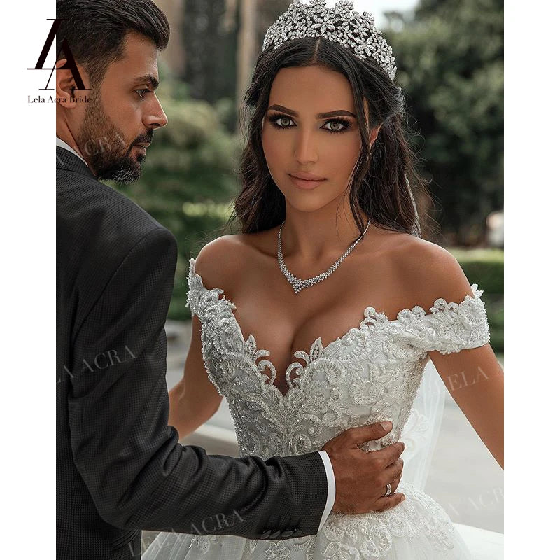 White Bridesmaid Dresses: Wedding Dress Appliques Bridal Gown Princess