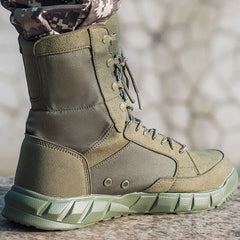 Professional Military Boots For Men Special Force Leather Army Green Combat Boots Mens Outdoor Army Ankle Boots