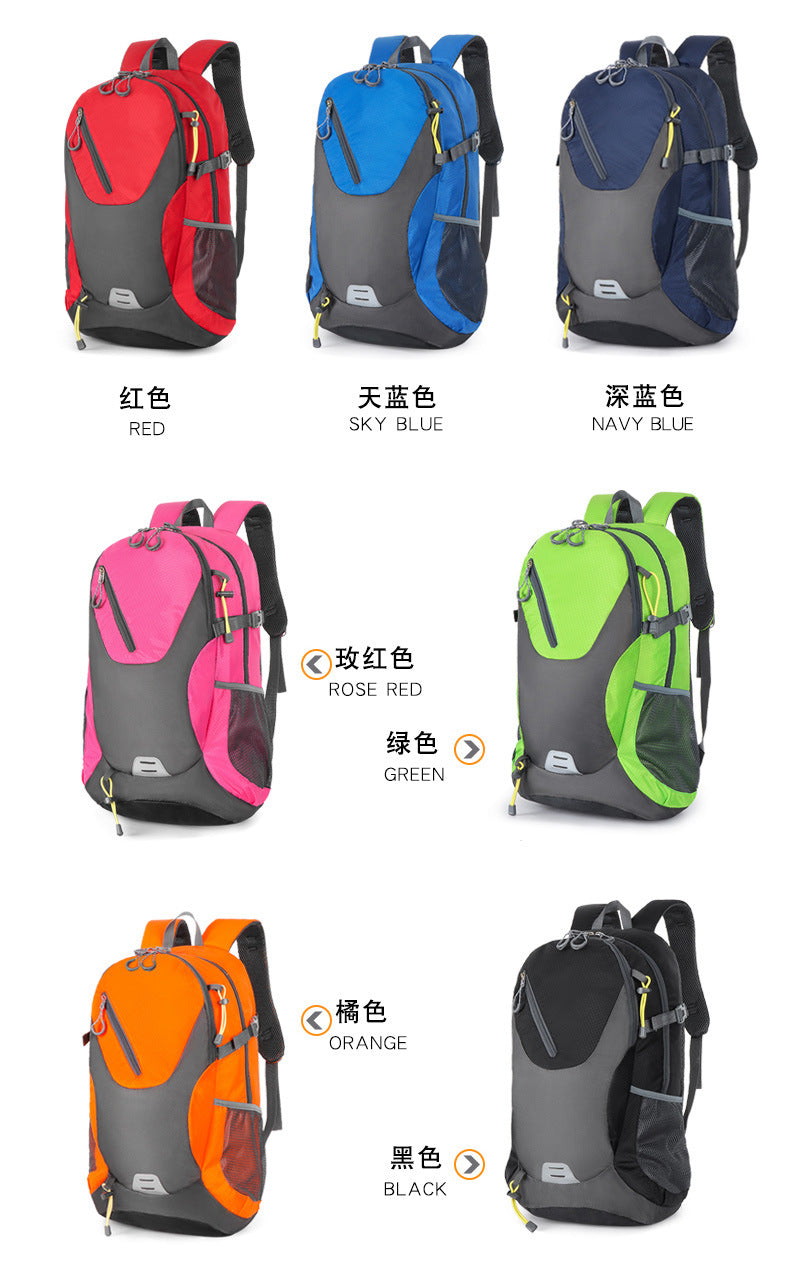 Classic 40L Outdoor Backpack Men Women High Quality Waterproof Travel Backpack Bag for Men Causal Patchwork Sport Backpack Women