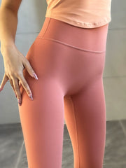 Masonway Seamless Women's Brushed Peach Yoga Pants