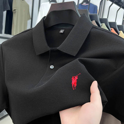 U.S. Polo Assn Mens: Horse Logo Polo Shirt