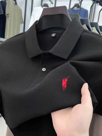 U.S. Polo Assn Mens: Horse Logo Polo Shirt