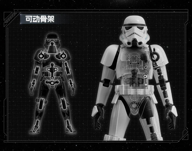 BLOKEES STAR WARS Darth Vader Luke Skywalker Imperial Stormtrooper‌ Beyond Version Action Figure Decoration Collect Toys Gift