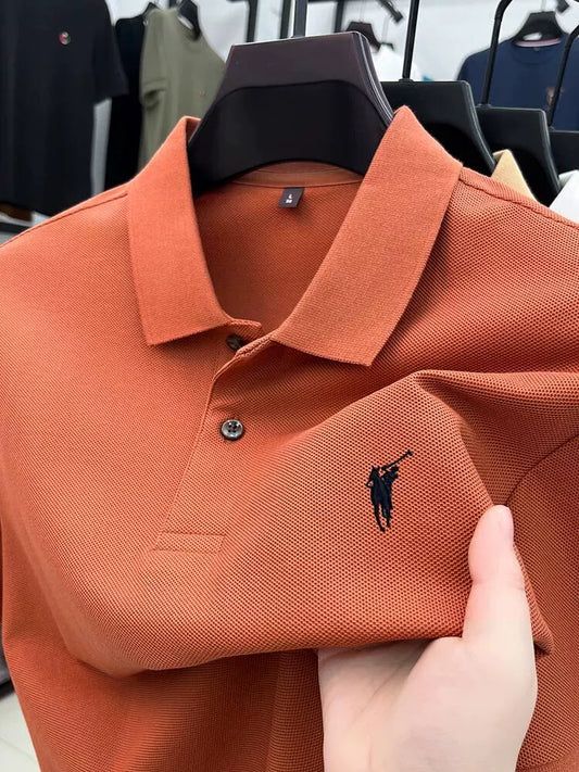 U.S. Polo Assn Mens: Horse Logo Polo Shirt
