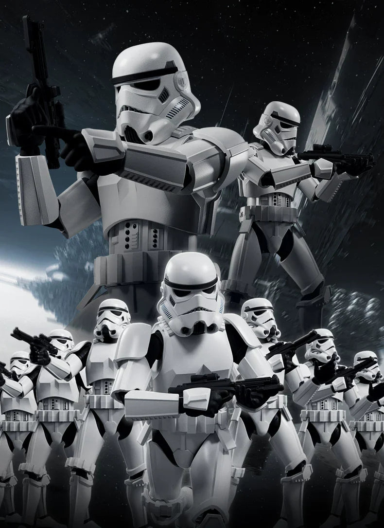 BLOKEES STAR WARS Darth Vader Luke Skywalker Imperial Stormtrooper‌ Beyond Version Action Figure Decoration Collect Toys Gift