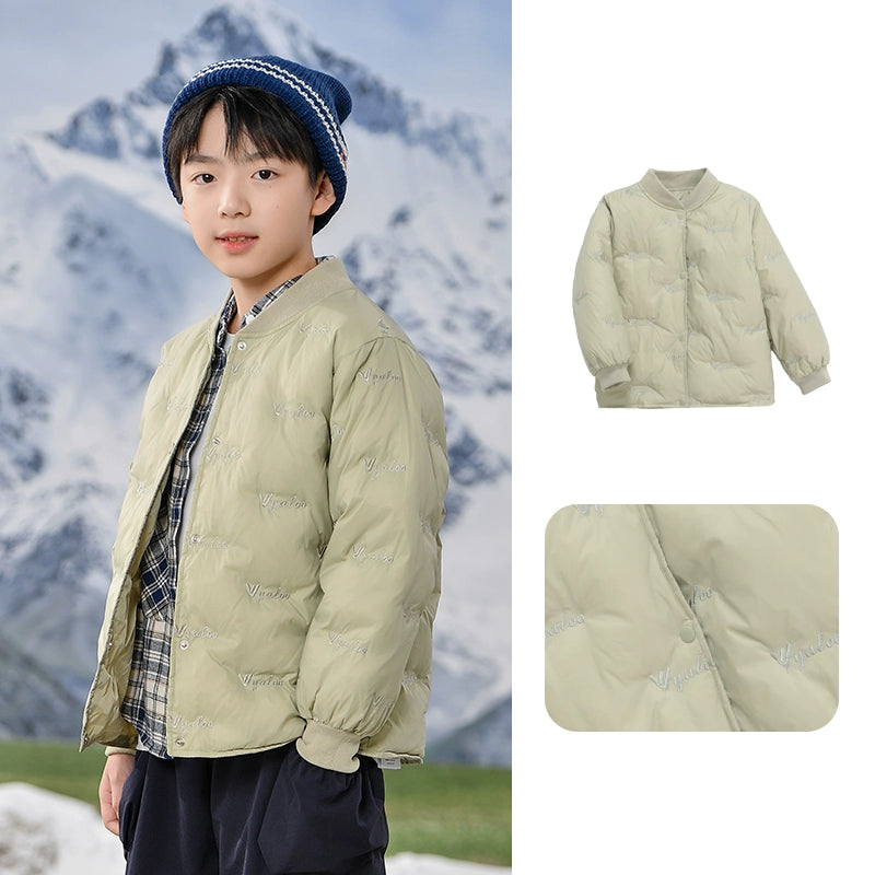 Kids Lightweight down Jacket Liner Short Boys Girl Children Teens