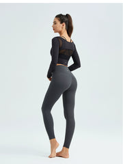 Algin Fabric High Waist Hip Raise Yoga Pants