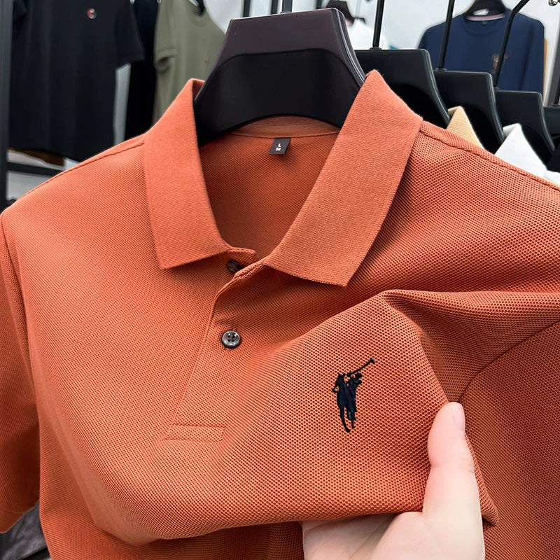 U.S. Polo Assn Mens: Horse Logo Polo Shirt