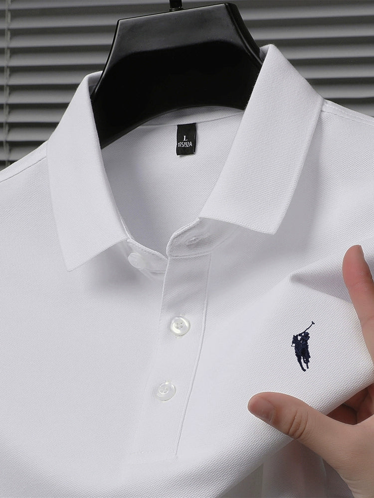 U.S. Polo Assn Mens: Horse Logo Polo Shirt